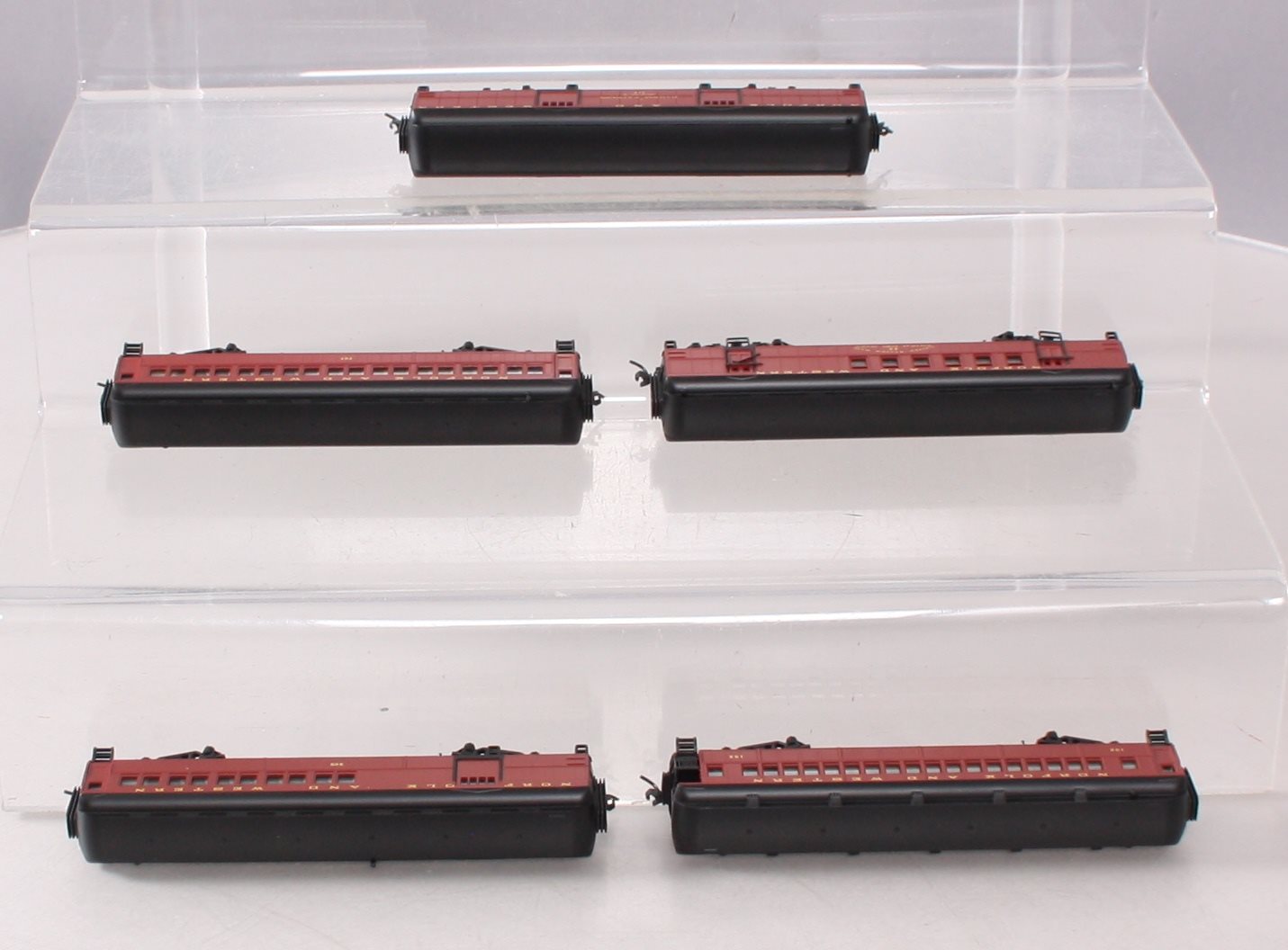 Atlas 50005130 N 60'Pass Cars 5car Set N&W