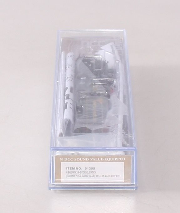 Bachmann 51355 N Western Maryland® 2-8-0 - DCC Econami Sound Value #751