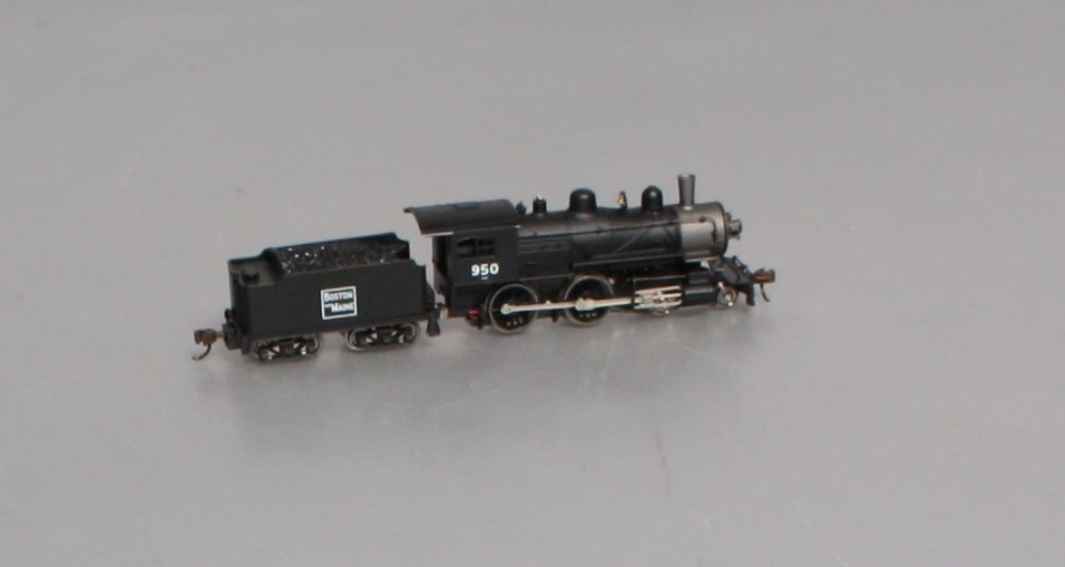 Model Power 876221 N Boston & Maine 4-4-0 American with Sound & DCC