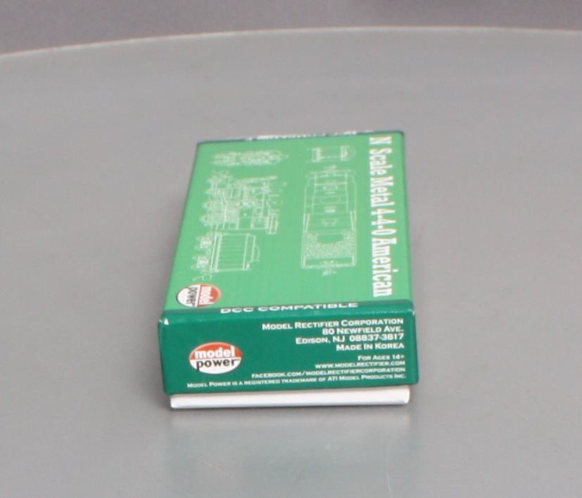 Model Power 876221 N Boston & Maine 4-4-0 American with Sound & DCC