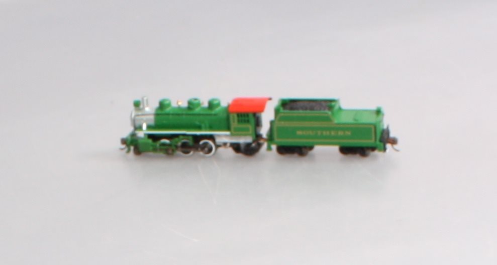 Bachmann 51572 N Green Southern 2-6-2 Prairie Steam Locomotive & Tender
