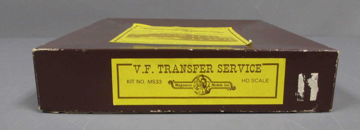 Magnuson Models 439-533 HO Scale V.F. Transfer Service Building Kit