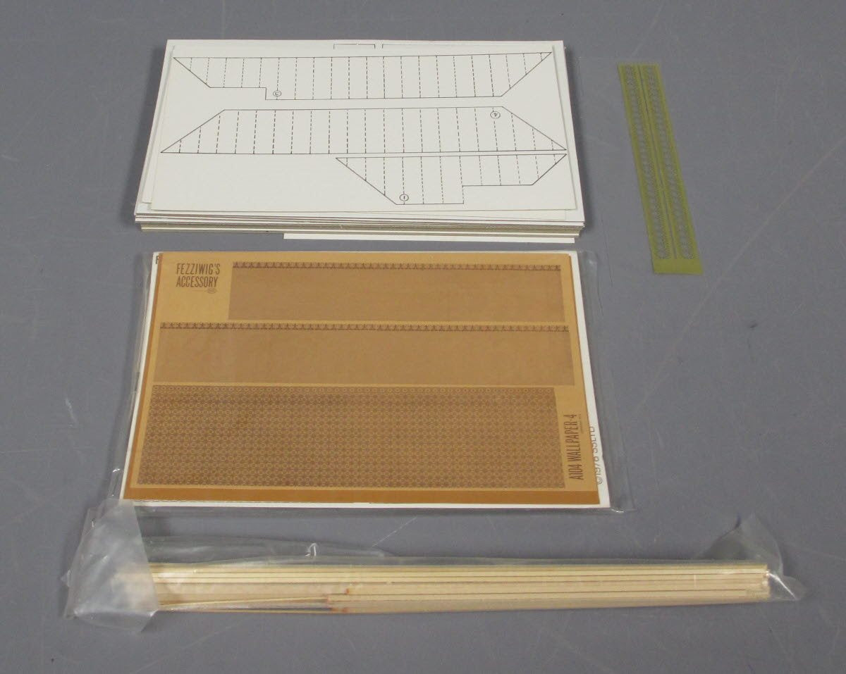 Scale Structures 1115 HO Scale Victorian Station Building Kit