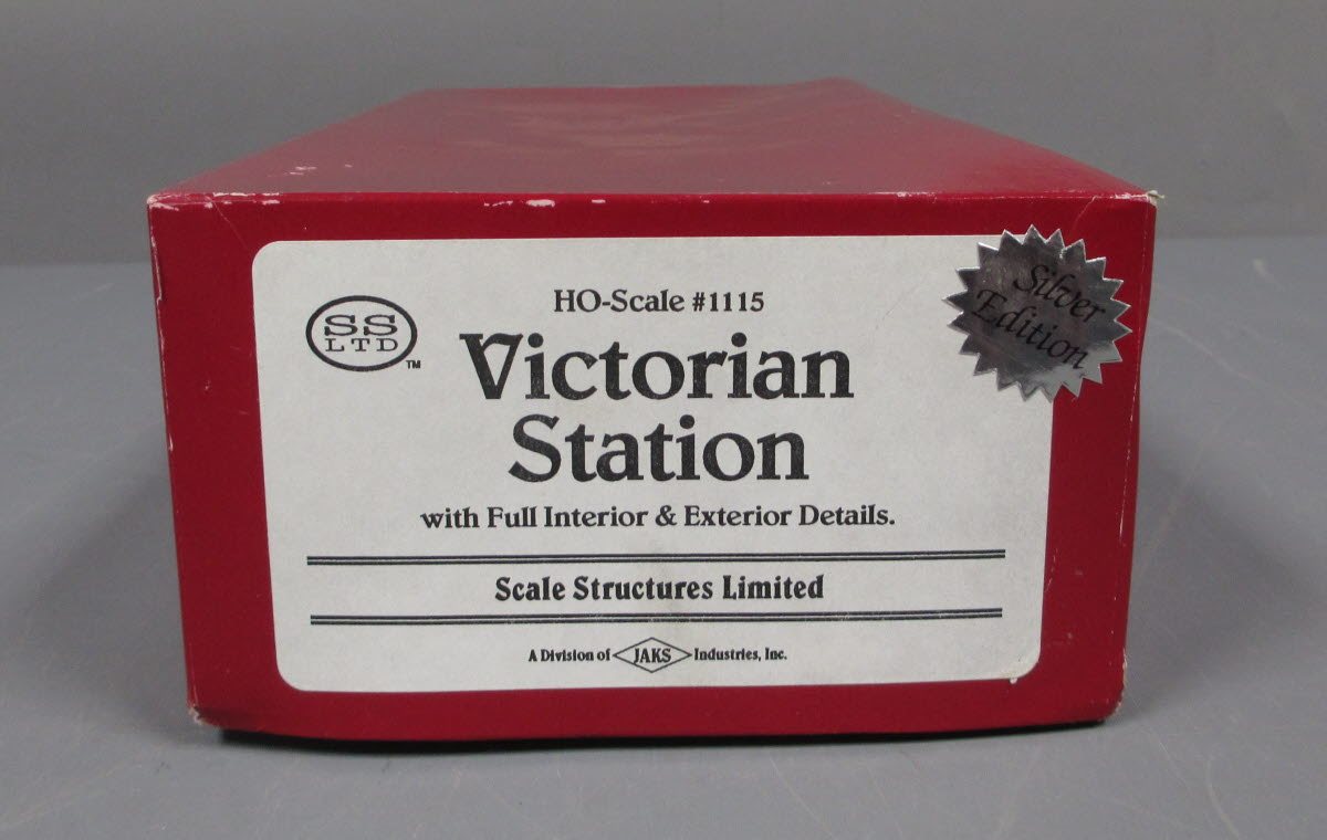 Scale Structures 1115 HO Scale Victorian Station Building Kit