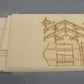 Blair Line 185 HO C&O Depot Standard #1 Design Laser-Cut Building Kit