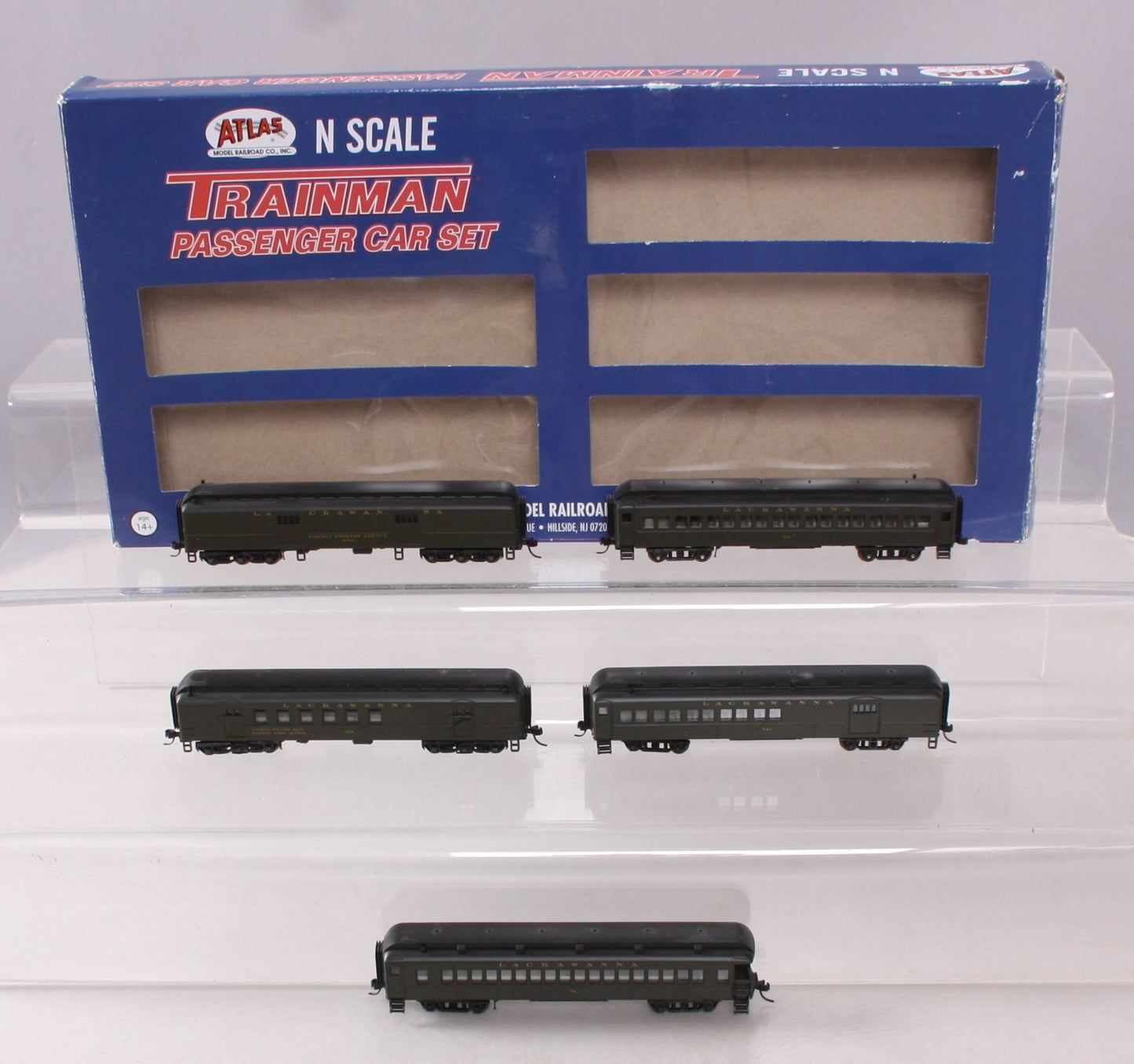 Atlas 50003828 N Lackawanna Trainman® ACF® 60' Passenger Car (5)