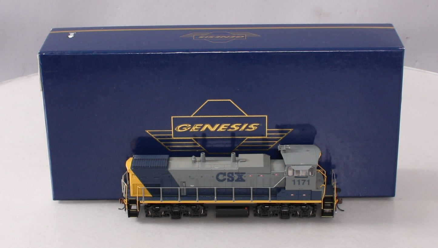 Athearn G69424 HO CSX Reversed MP15AC Diesel Locomotive #1171 w/DCC & Sound