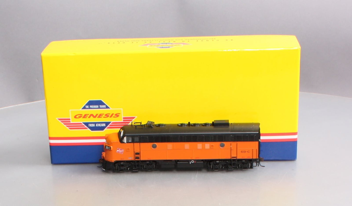 Athearn G12433 HO Milwaukee F7A Diesel Locomotive w/DCC & Sound #69-C
