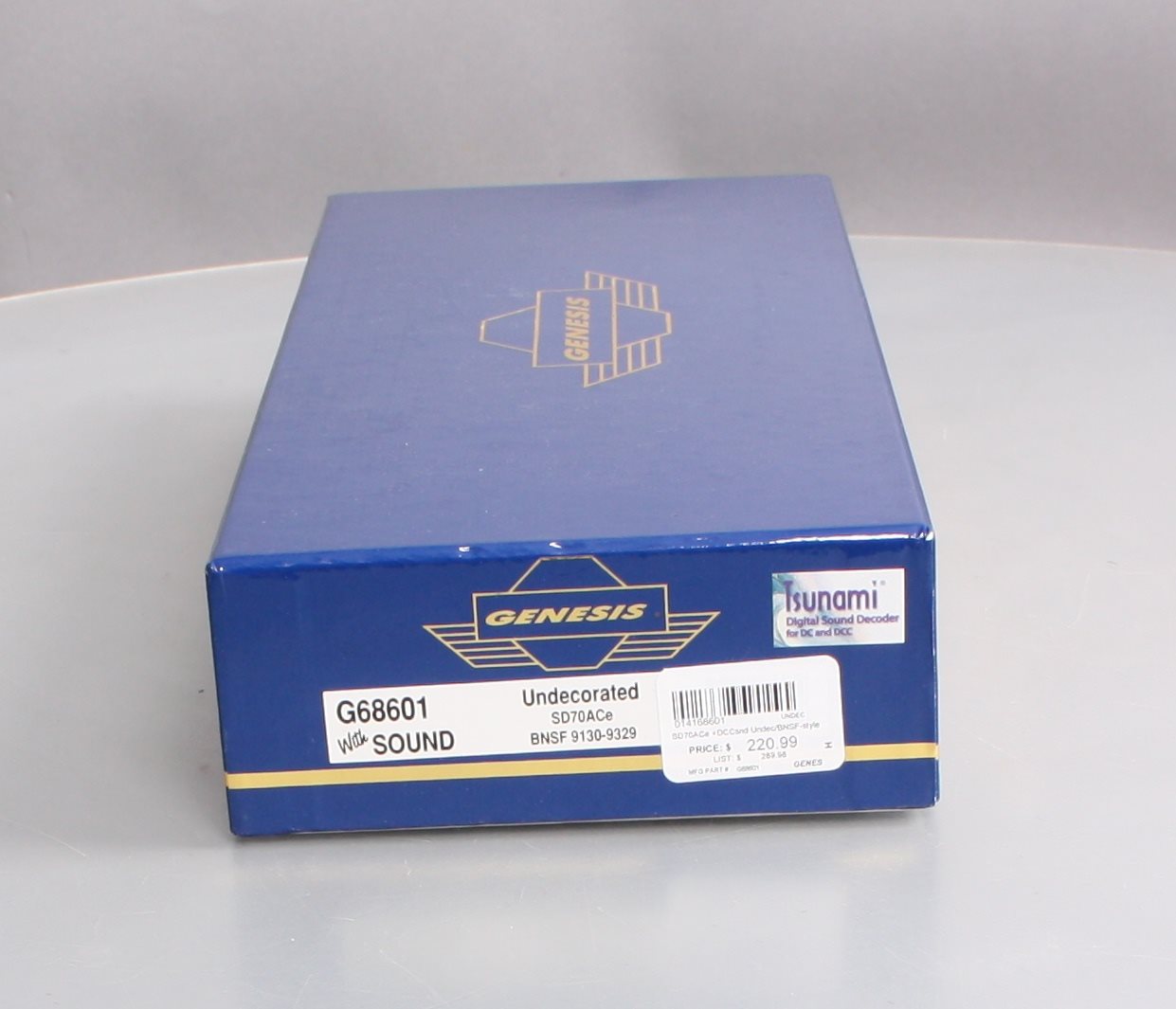 Athearn G68601 HO Undecorated/BNSF SD70ACe Diesel Locomotive w/DCC & Sound