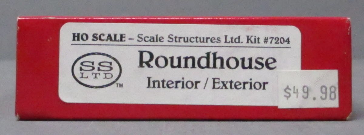 Scale Structures 7204 HO Roundhouse Interior and Exterior Details Kit