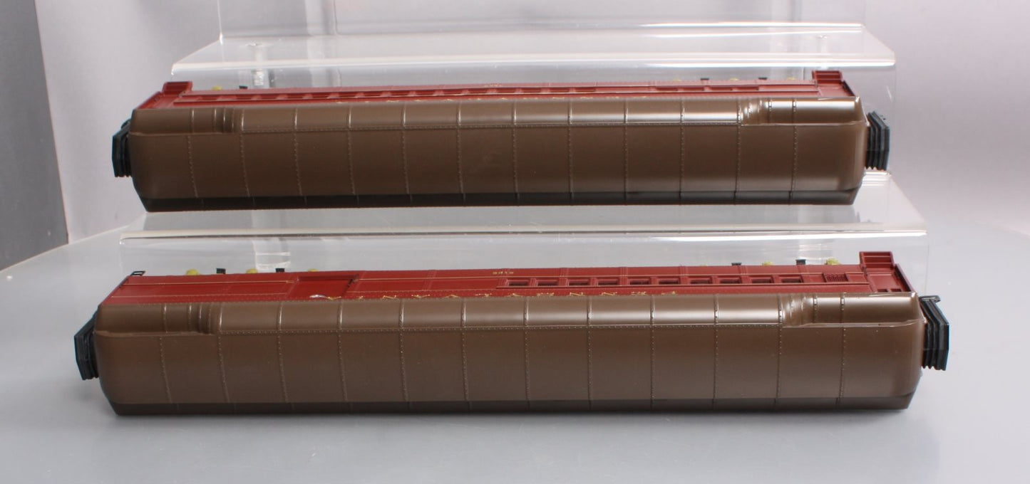 MTH 20-4187 O Pennsylvania 70' Madison Comb/Diner Passenger Car Set (Set of 2)