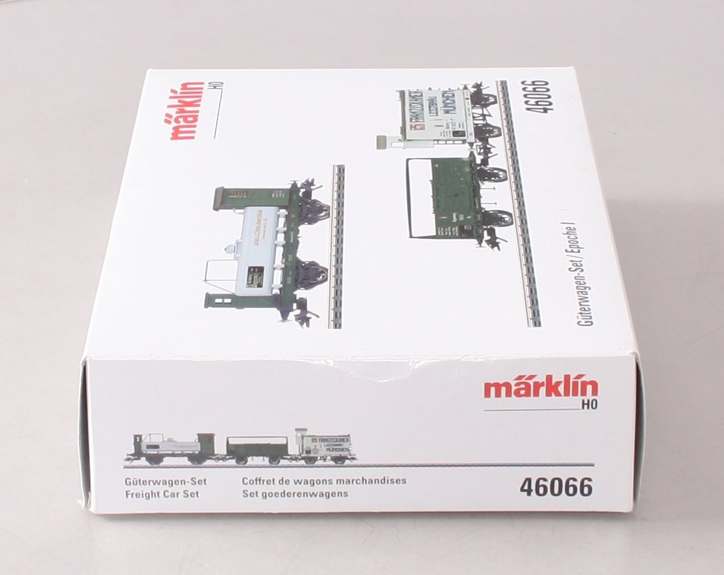 Marklin 46066 HO Freight 3-Car Guterwagen Set