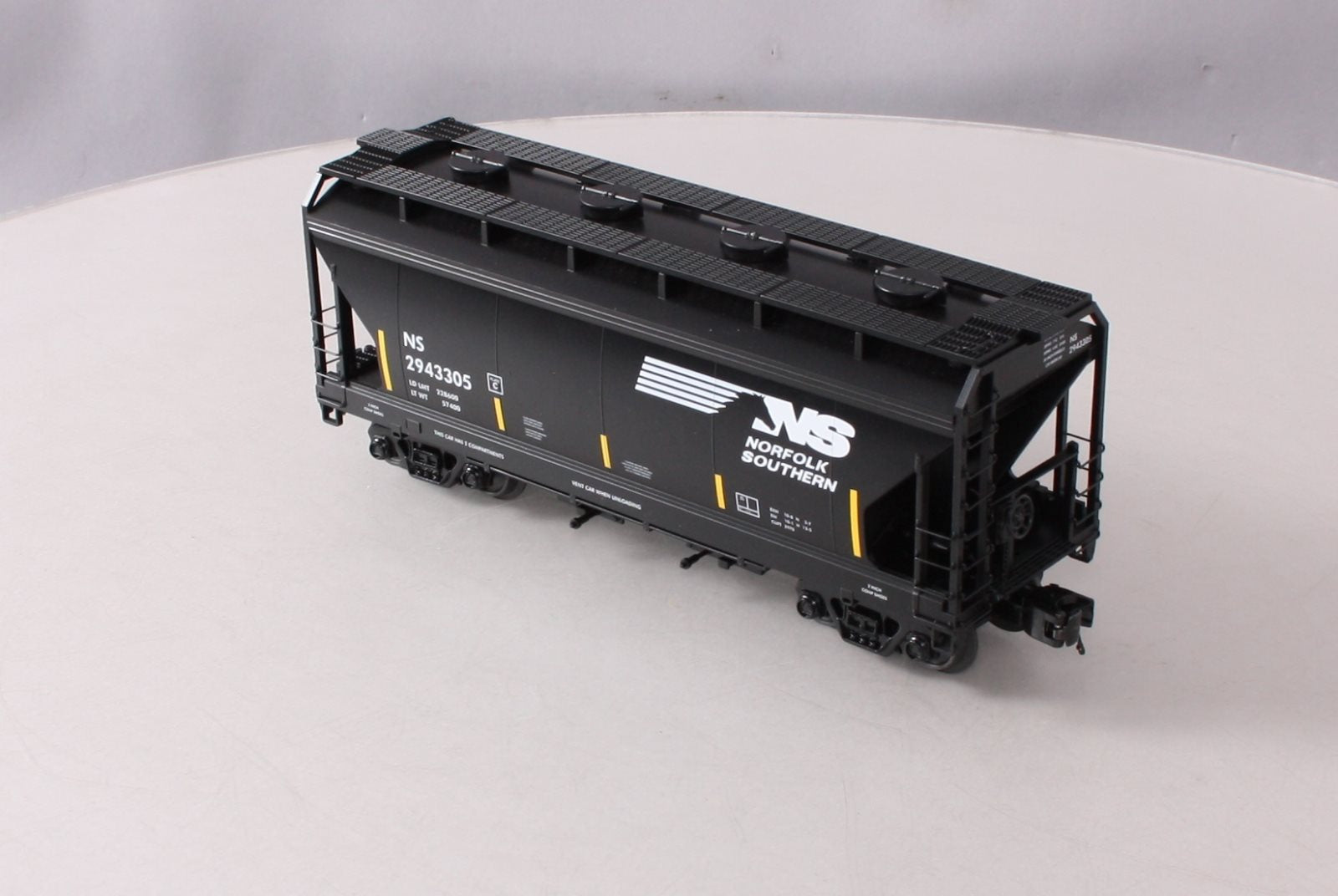MTH 20-97926 O Norfolk Southern 2-Bay Centerflow Hopper Car #2943305