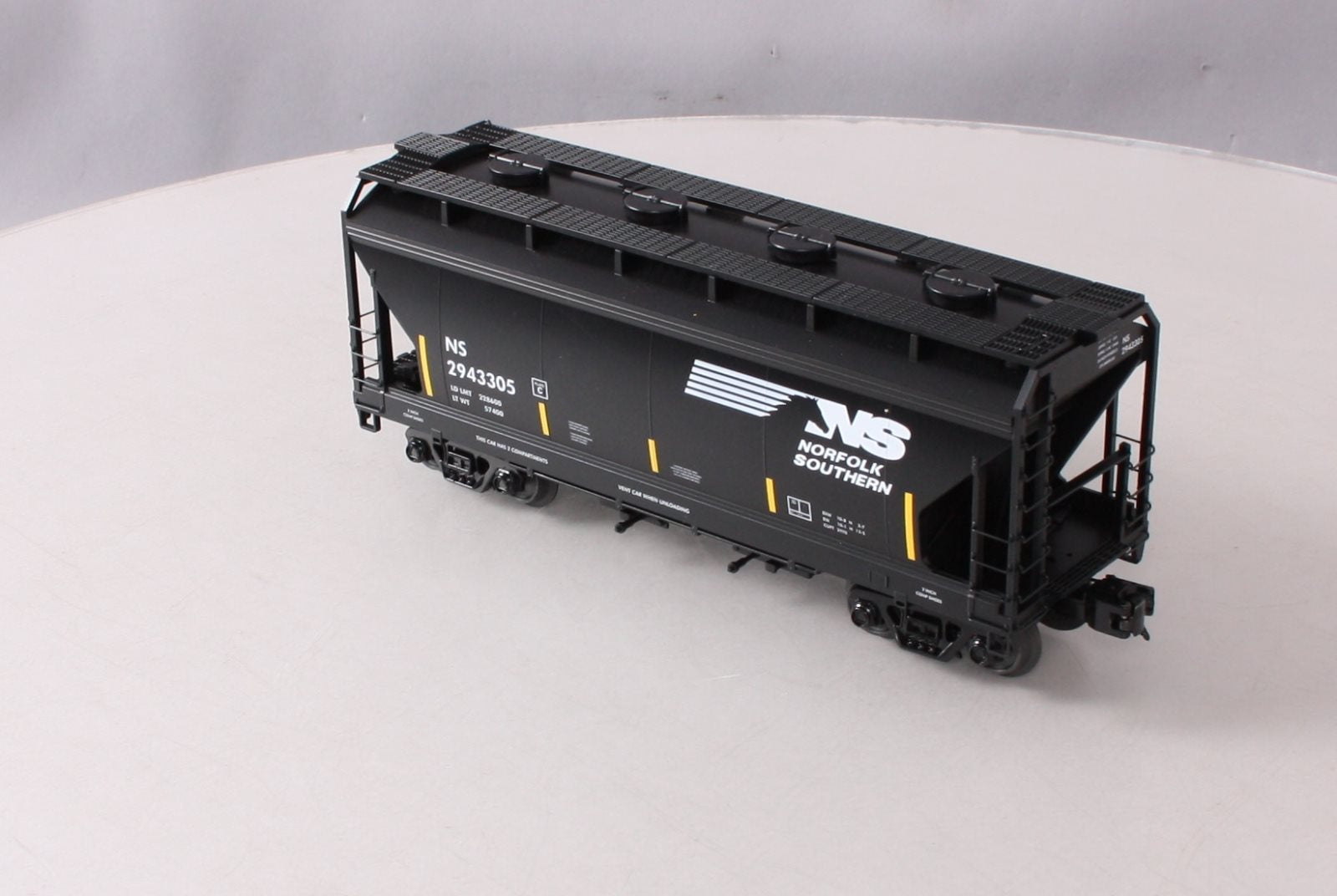 MTH 20-97926 O Norfolk Southern 2-Bay Centerflow Hopper Car #2943305