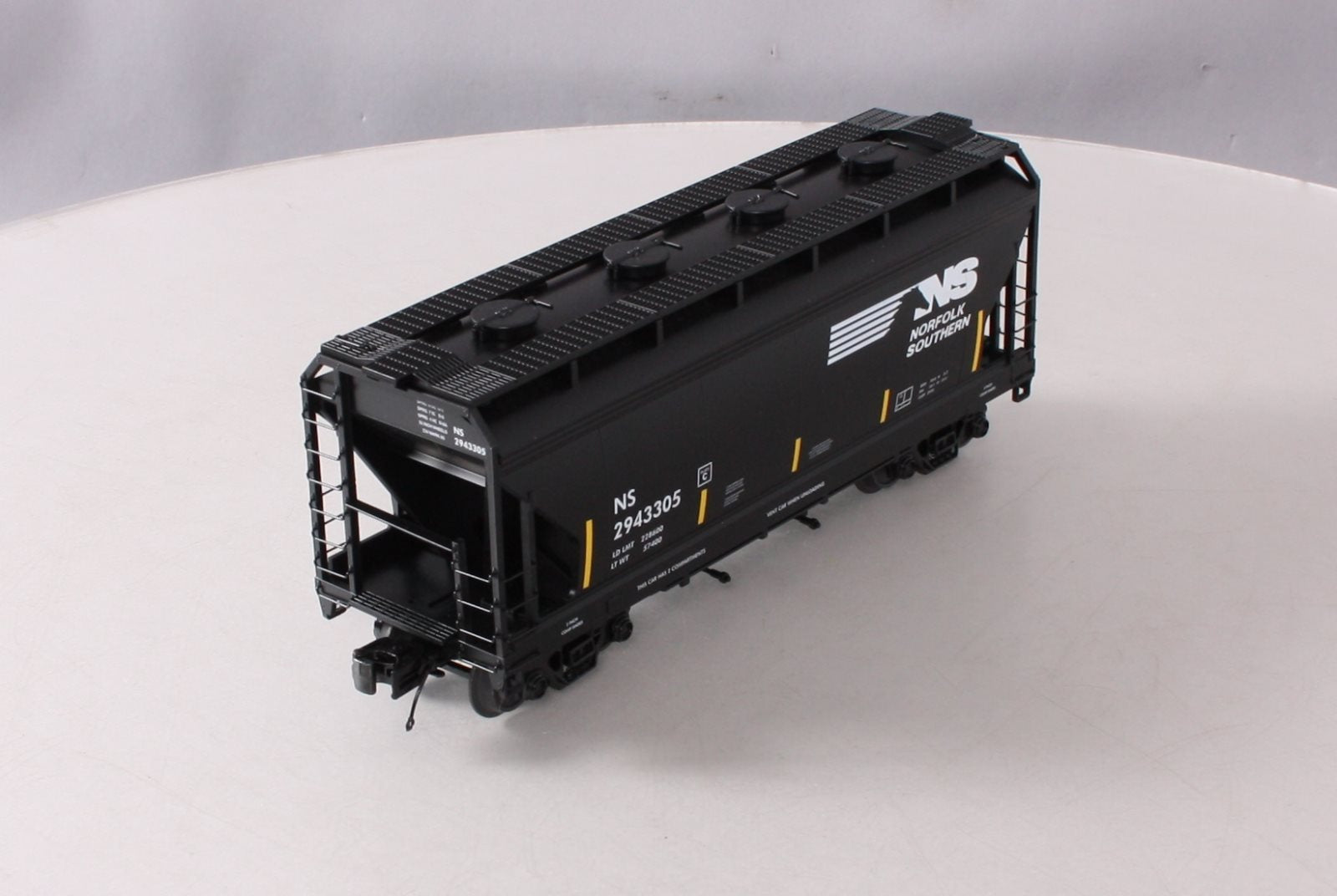 MTH 20-97926 O Norfolk Southern 2-Bay Centerflow Hopper Car #2943305