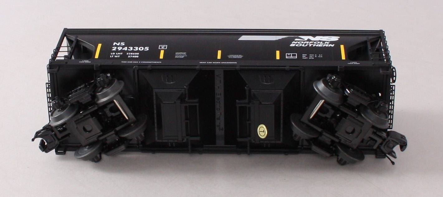 MTH 20-97926 O Norfolk Southern 2-Bay Centerflow Hopper Car #2943305