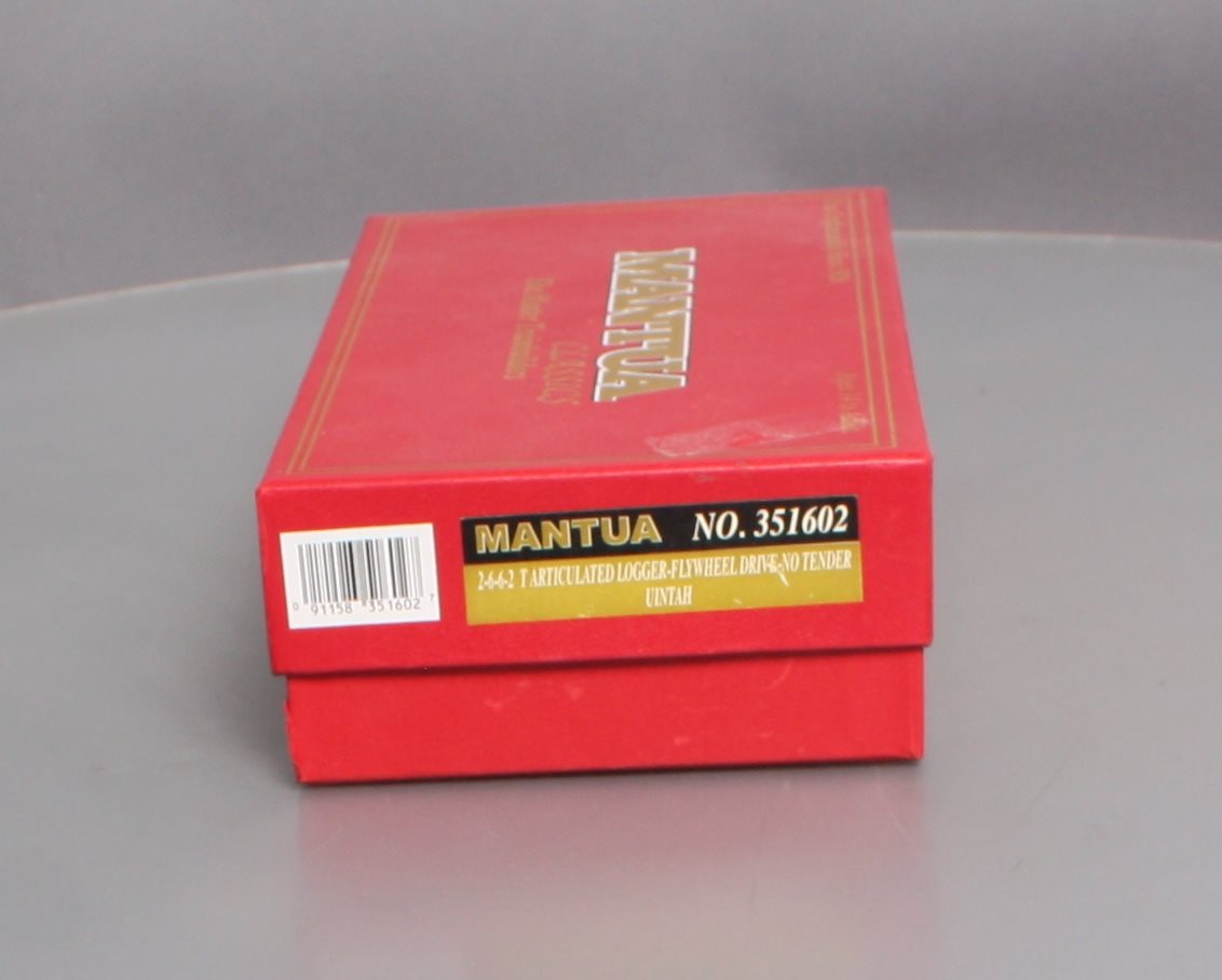 Mantua 351602 Uintah Railway 2-6-6-2 Articulated Steam Locomotive without Tender