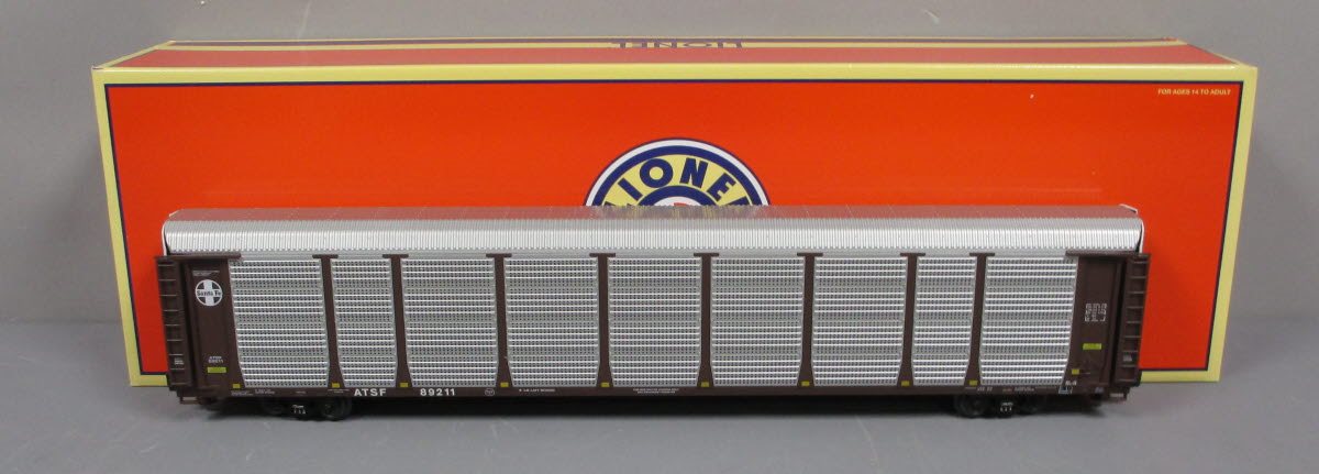 Lionel 6-29345 O Santa Fe ATSF 89' Autocarrier