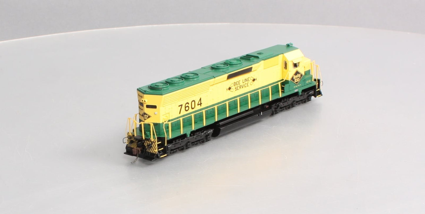 Bachmann 82715 HO Reading Lines "Bee Line Service" SD-45 Diesel w/DCC #7604