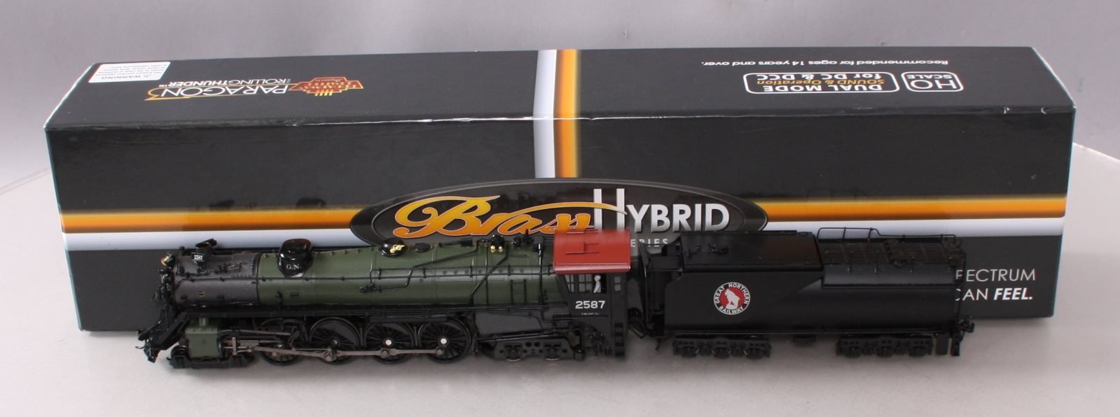 Broadway Limited 5646 HO Great Northern S-2 4-8-4 Vestibule Cab with Sound #2587