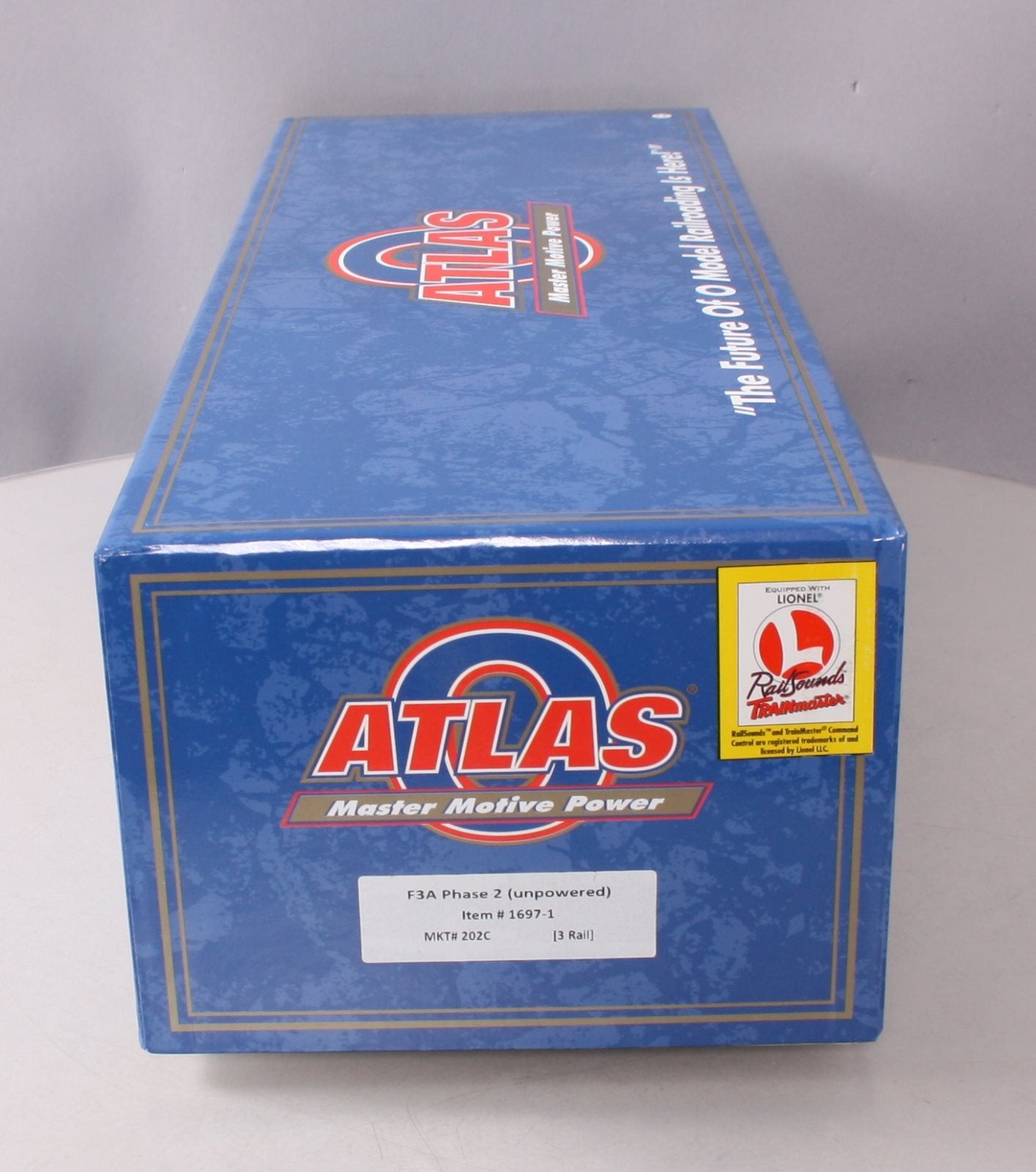 Atlas 1697-1 O MKT F3 A Dummy Diesel Locomotive #202C - 3-Rail