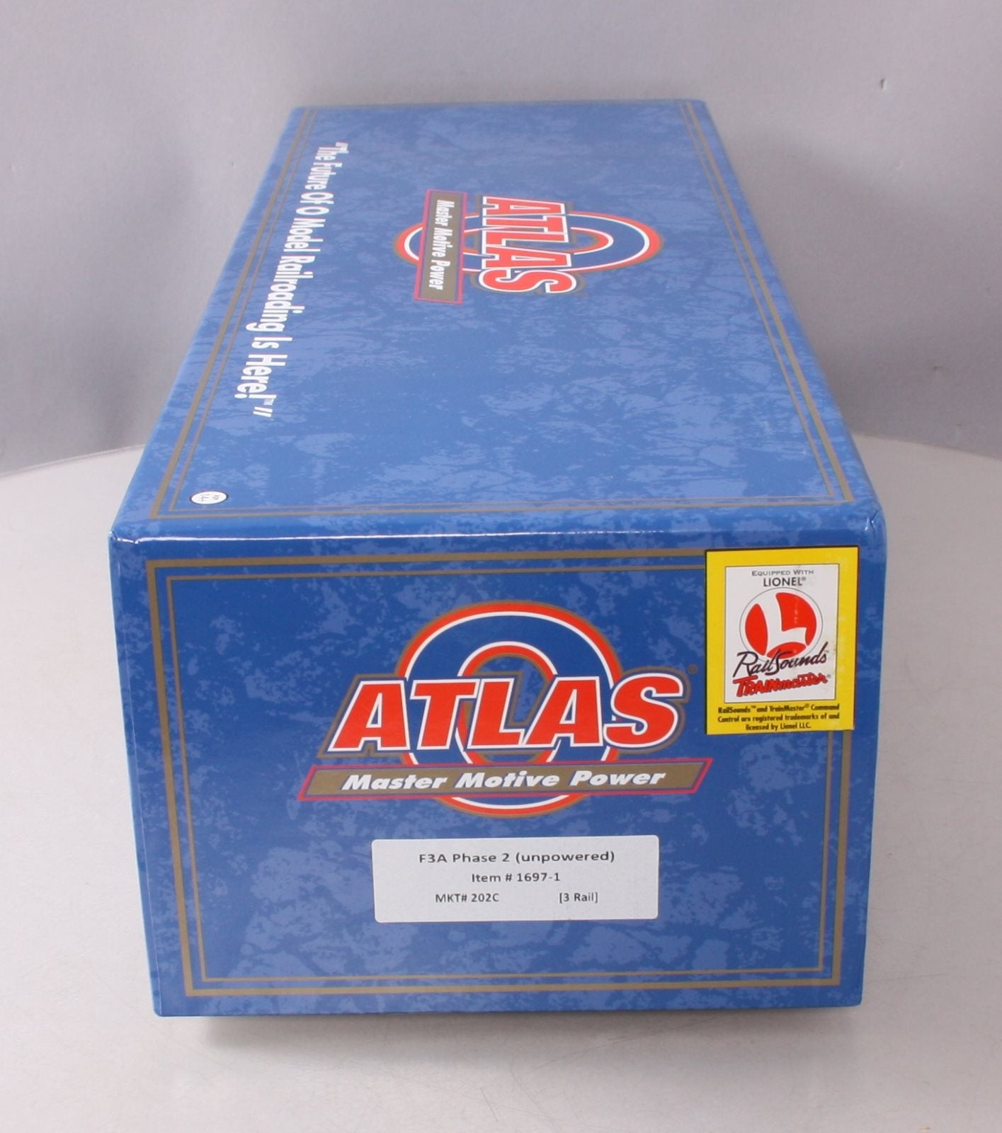 Atlas 1697-1 O MKT F3 A Dummy Diesel Locomotive #202C - 3-Rail