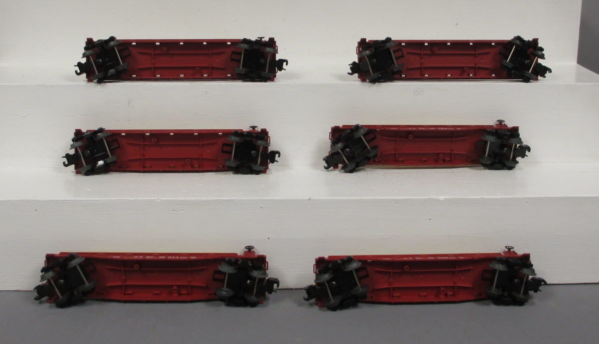Lionel 6-84452 Santa Fe Flat Car Set (Set of 6)