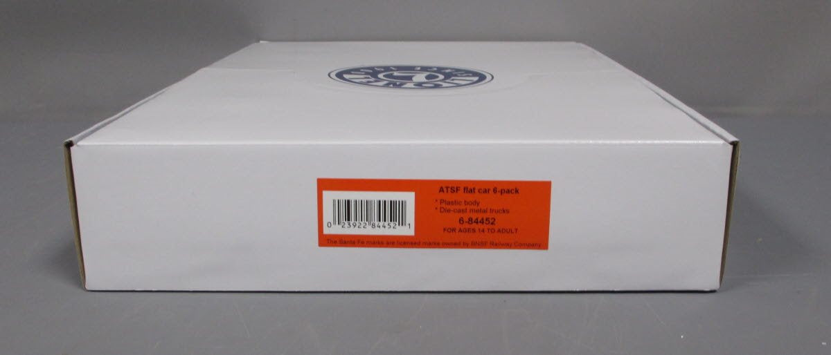 Lionel 6-84452 Santa Fe Flat Car Set (Set of 6)