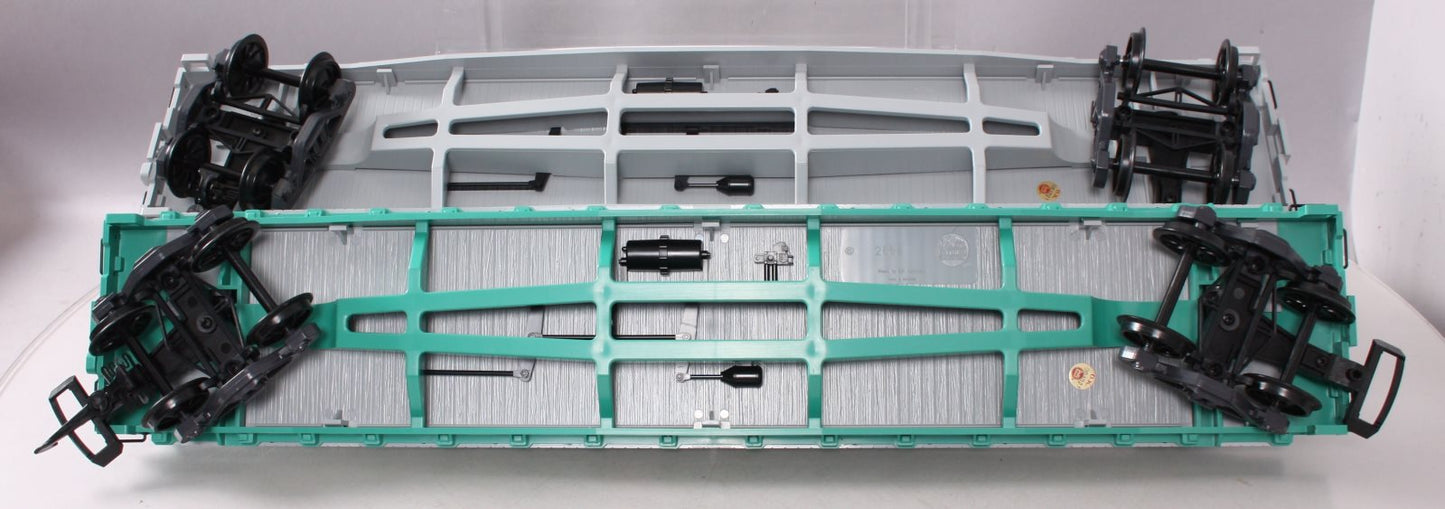 LGB 41540 New York Central Flatcar Set - Plastic Wheels