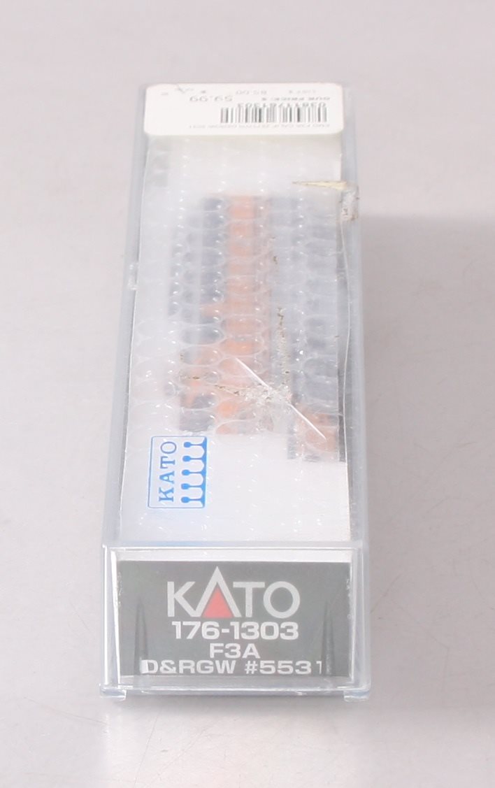 Kato 176-1303 N Scale D&RGW EMD F3A Diesel Locomotive #5531