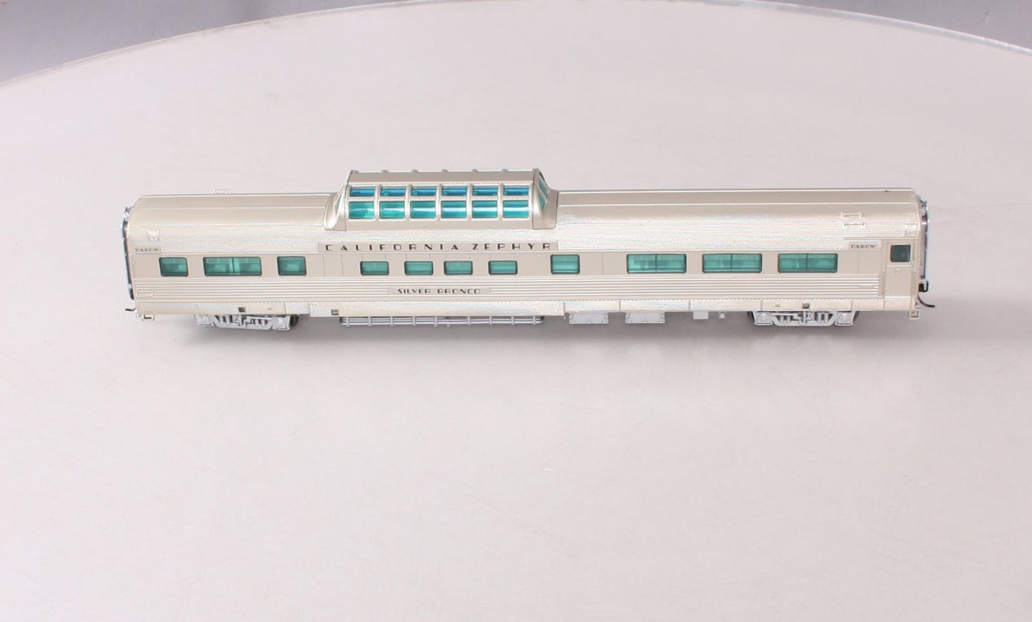 Broadway Limited 514 HO D&RGW Paragon Series "Silver Bronco" Vista Dome #1105