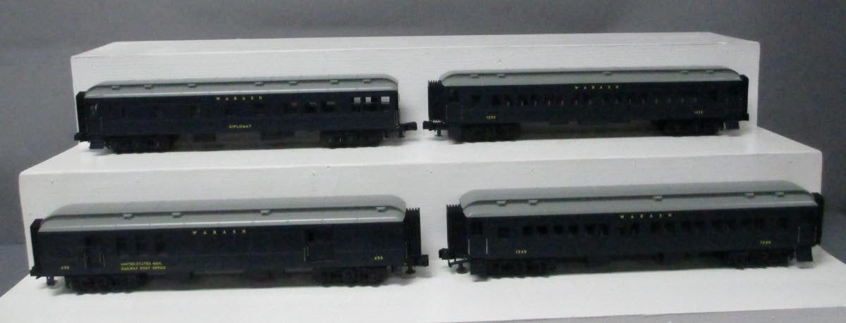 MTH 30-69076 O Wabash 60' Madison Passenger Car Set (Set of 4)