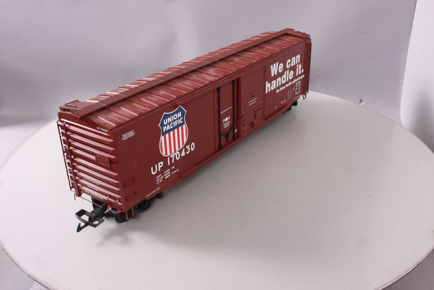 USA Trains R19329C G Gauge Union Pacific 50' Steel Boxcar #170432