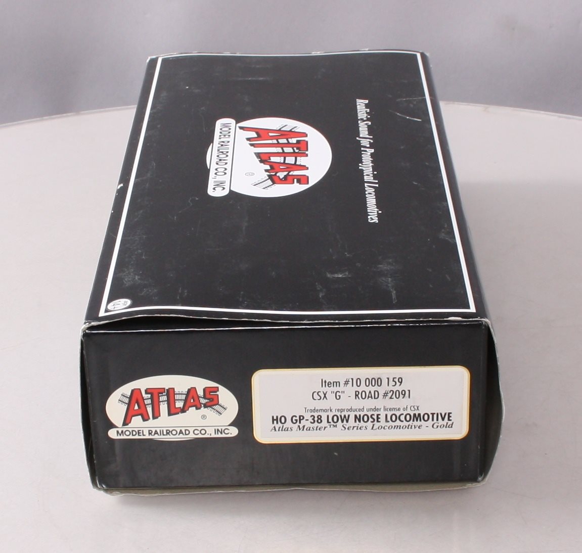 Atlas 10000159 HO CSX GP38 Diesel Locomotive w/Decoder #2091