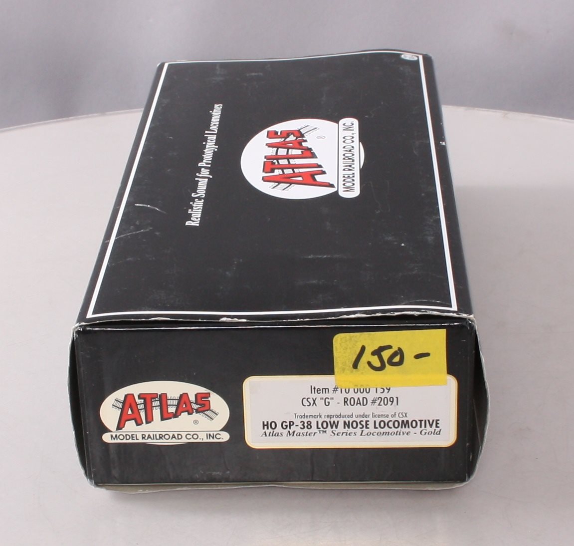 Atlas 10000159 HO CSX GP38 Diesel Locomotive w/Decoder #2091