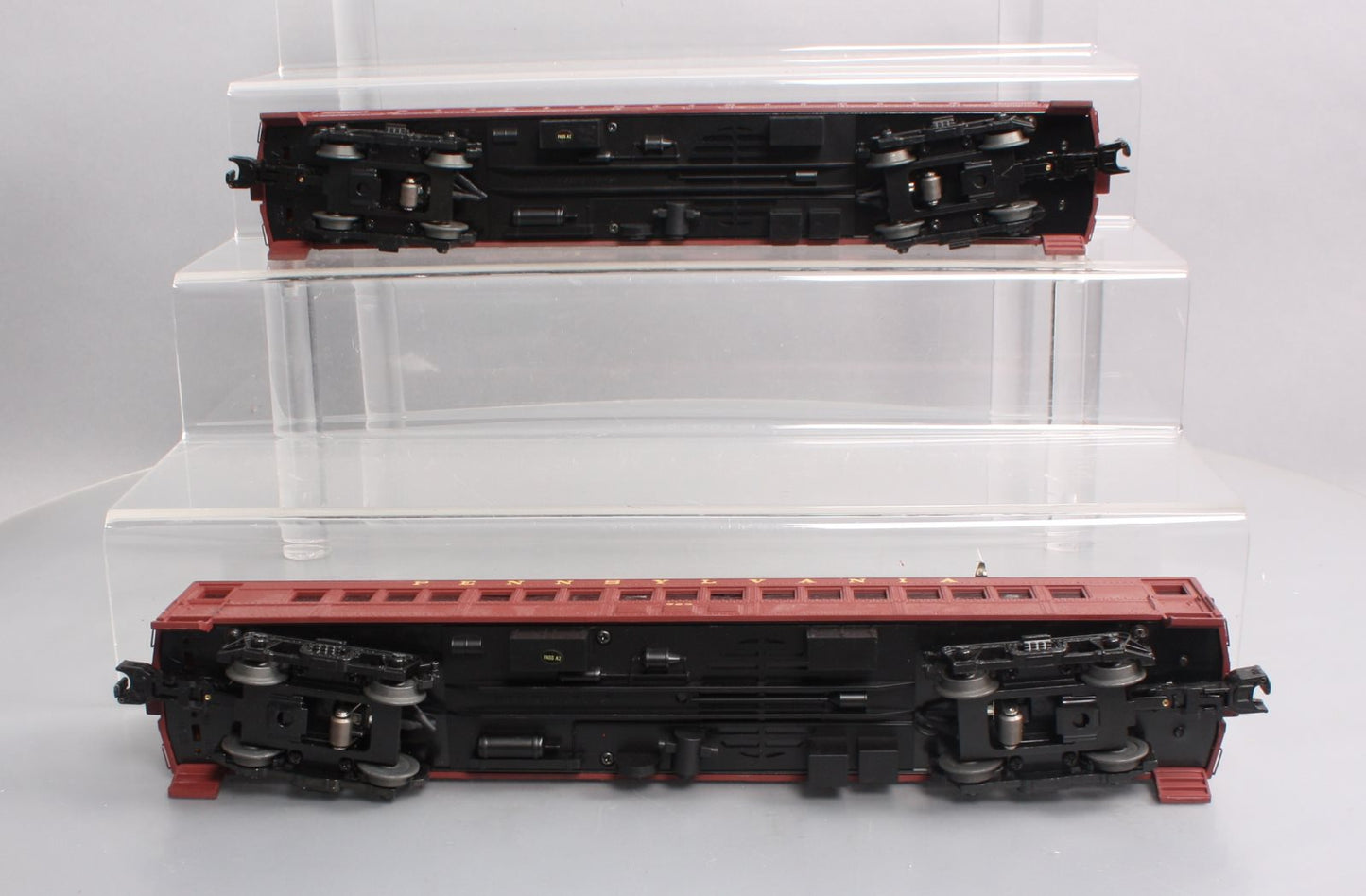 MTH 30-20174-3 PRR MU Non-Powered Passenger Electric Loco  Add-On (Set of 2)