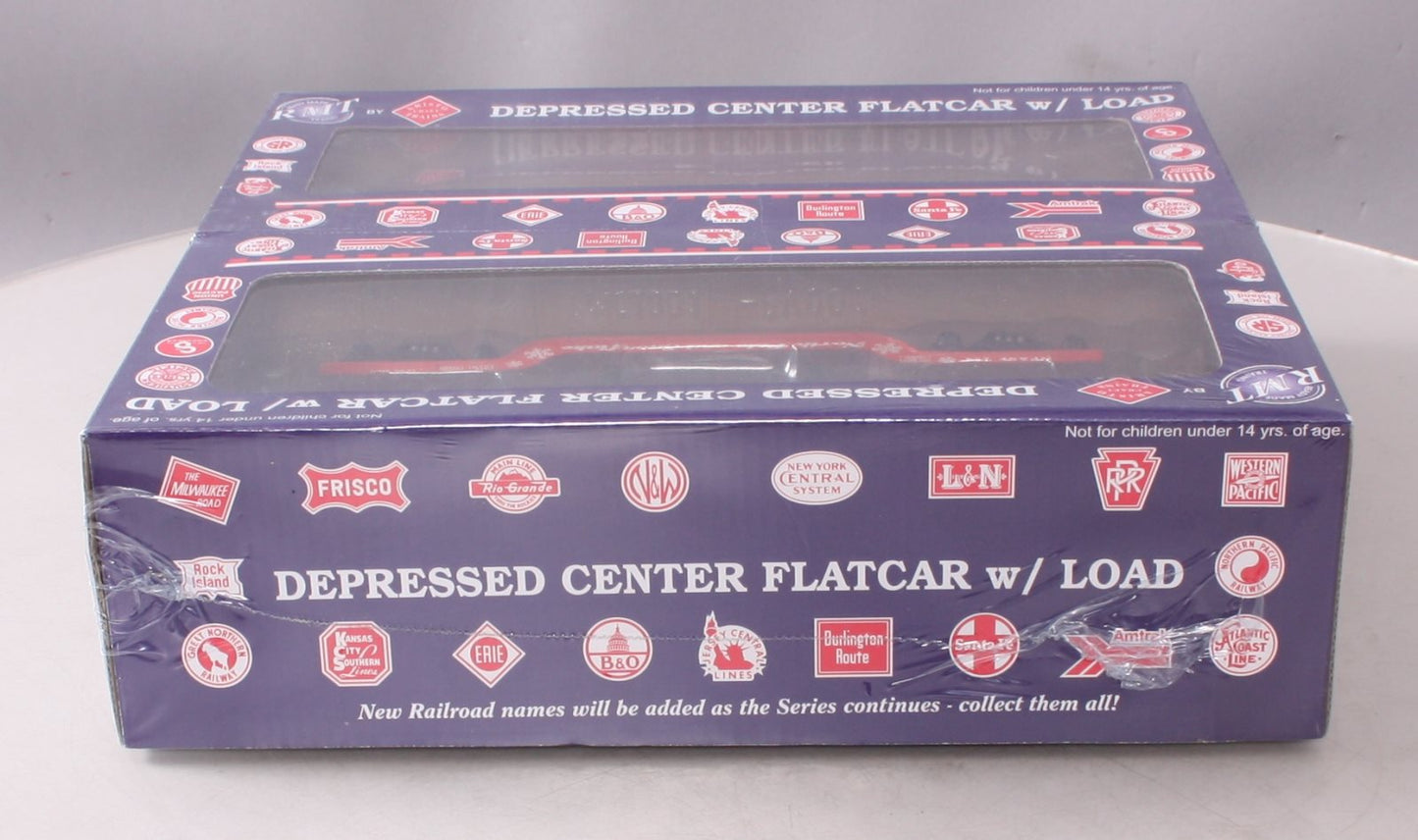 RMT 96550 O Dep.Ctr.Flat Car Christmas/2pk
