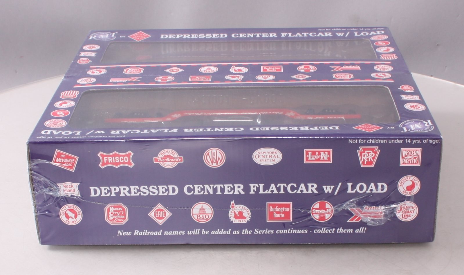 RMT 96550 O Dep.Ctr.Flat Car Christmas/2pk