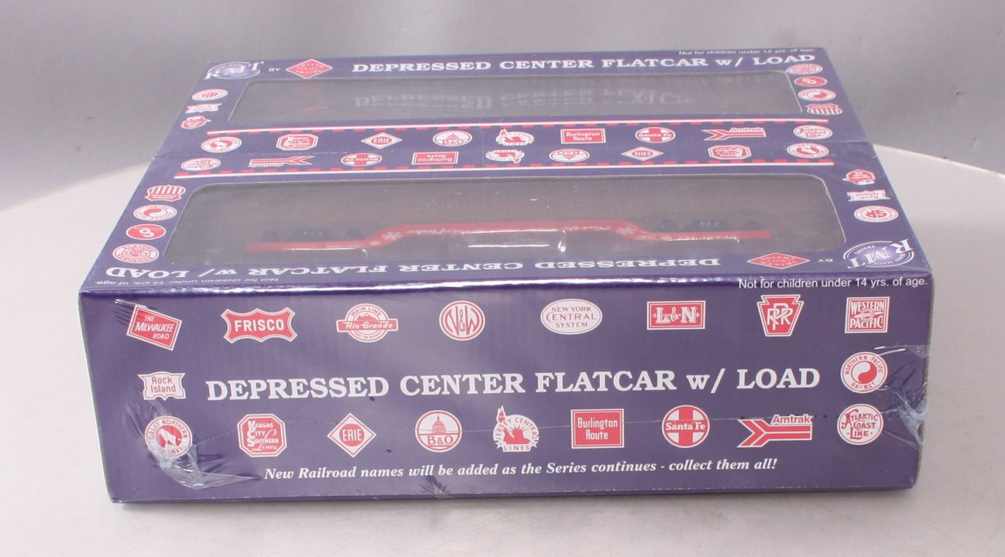 RMT 96550 O Dep.Ctr.Flat Car Christmas/2pk