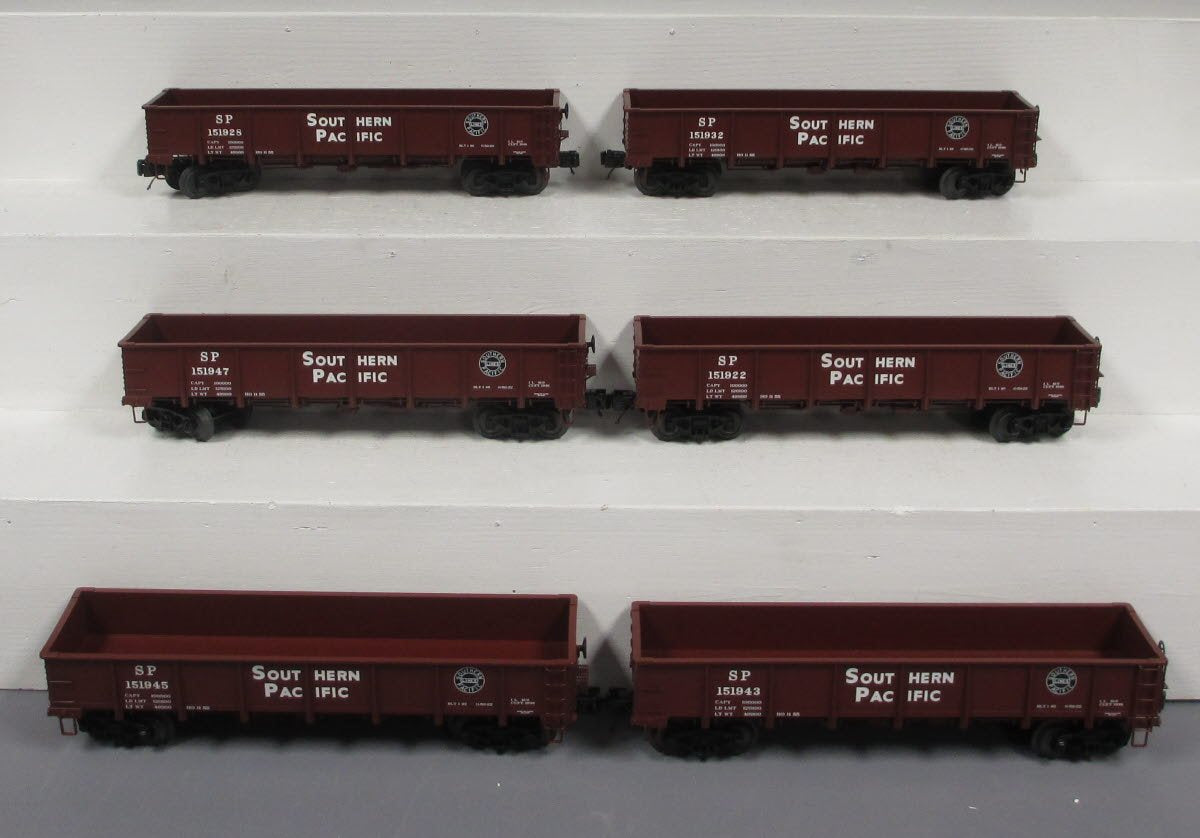 MTH 20-90541 O Southern Pacific 55 Ton Drop Bottom Gondola (Set of 6)