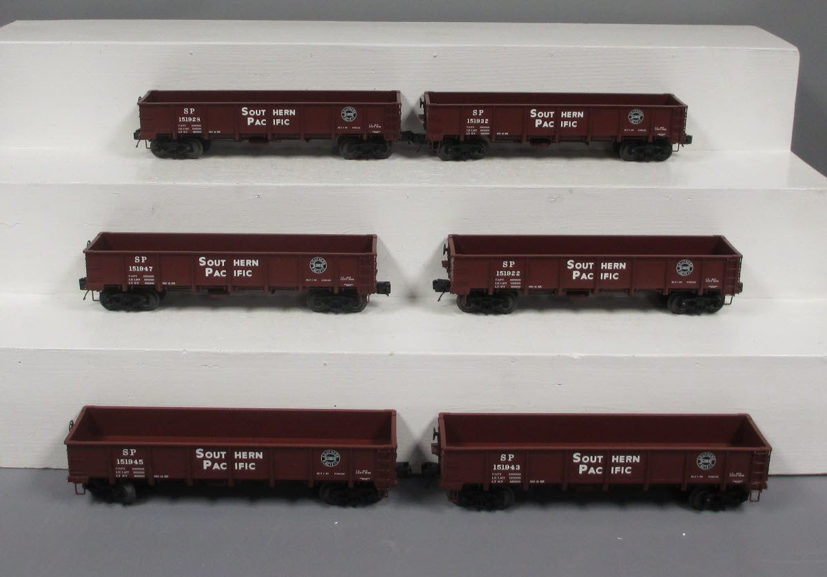 MTH 20-90541 O Southern Pacific 55 Ton Drop Bottom Gondola (Set of 6)