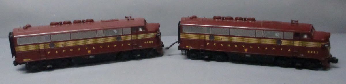 MTH 70-2007-1 G Pennsylvania F-3 AA Diesel Locomotive Set w/PS2.0 (Set of 2)