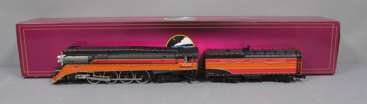 MTH 20-3758-1 Southern Pacific 4-8-4 GS-4 Steam Loco & Tender #4449 w Lights PS3