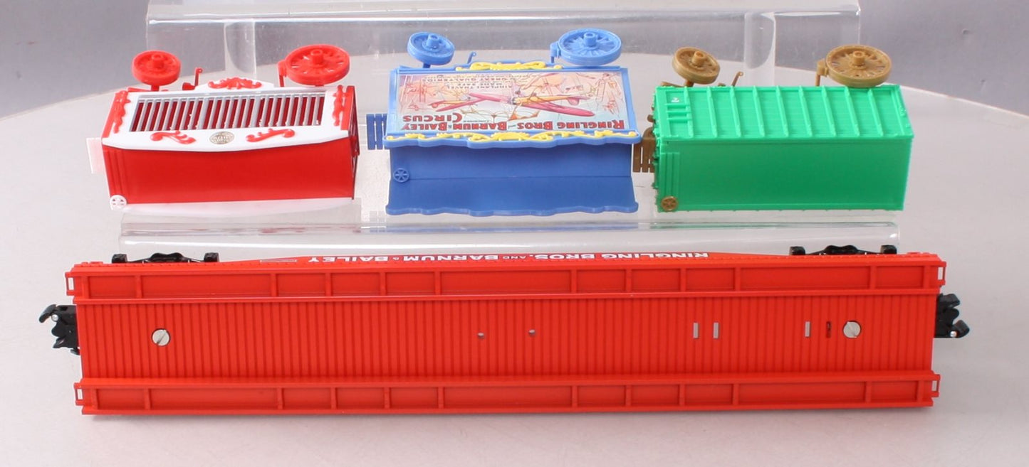 Lionel 6-21238 Ringling Bros. Flatcar w/3 Wagons