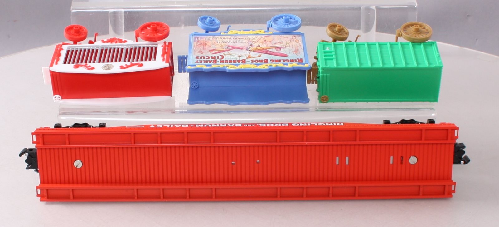 Lionel 6-21238 Ringling Bros. Flatcar w/3 Wagons