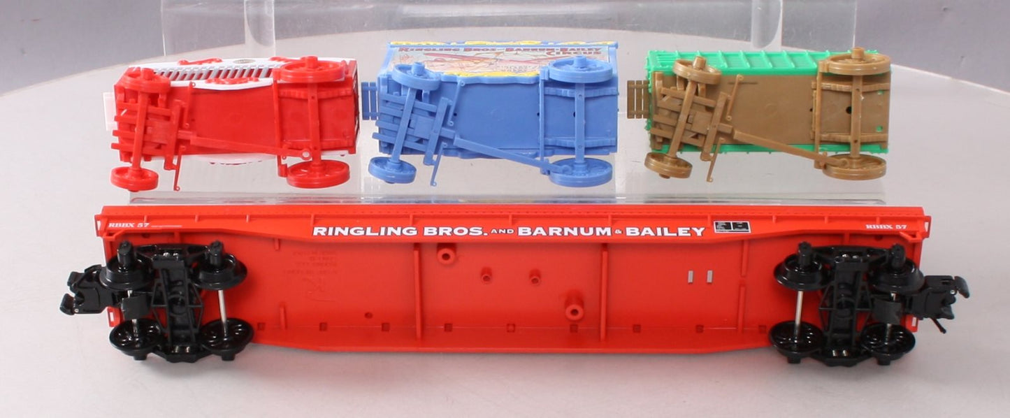 Lionel 6-21238 Ringling Bros. Flatcar w/3 Wagons