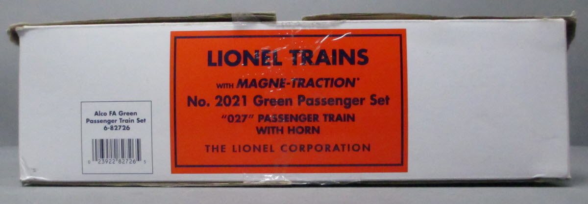 Lionel 6-82726 O Gauge Postwar Green Alco FA O Gauge Diesel Passenger Train Set
