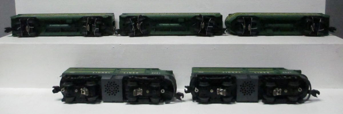 Lionel 6-82726 O Gauge Postwar Green Alco FA O Gauge Diesel Passenger Train Set