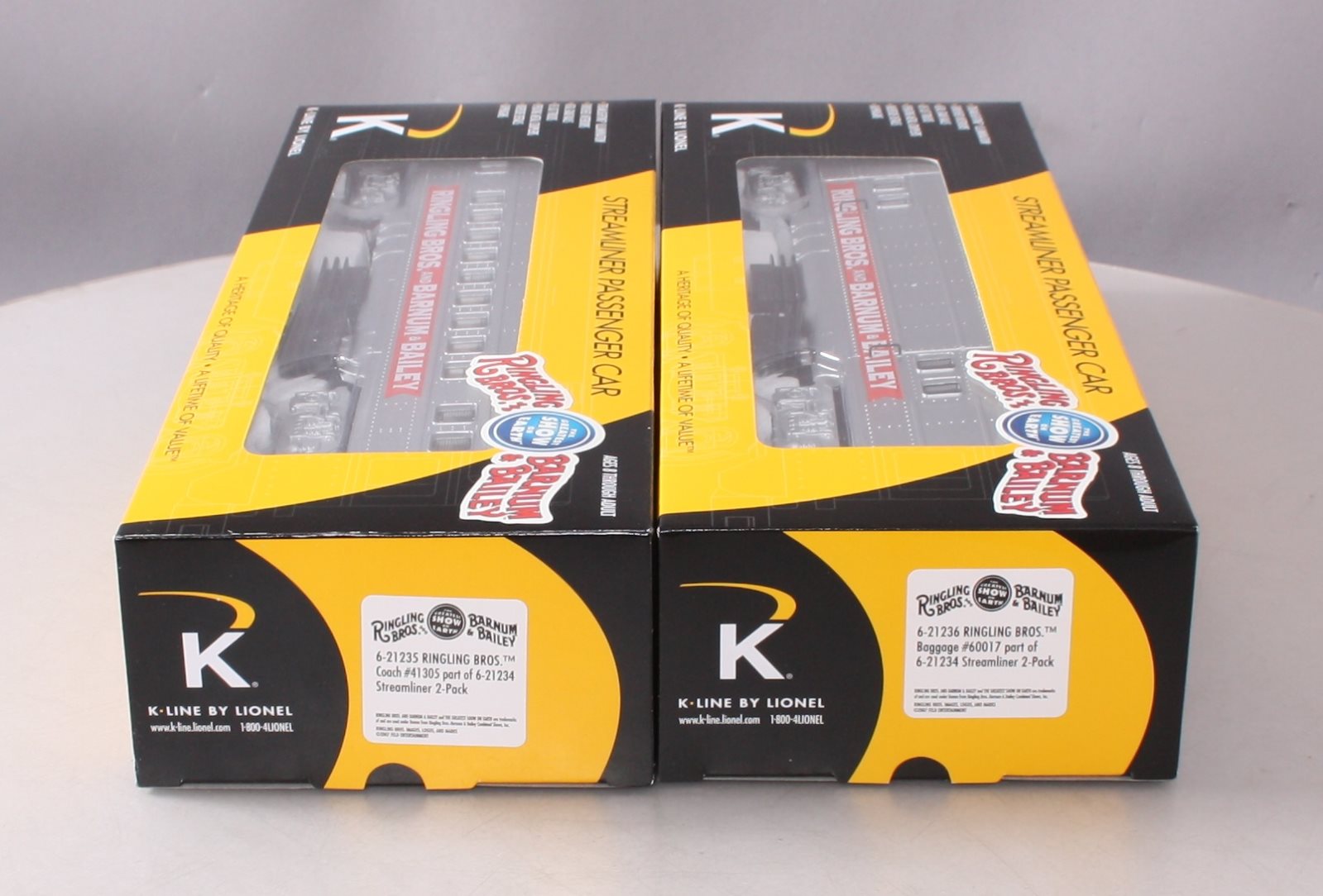 K-Line 6-21234 O Ringling Bros. 13.5