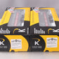 K-Line 6-21234 O Ringling Bros. 13.5" Streamliner Coach/Baggage Cars (Set of 2)